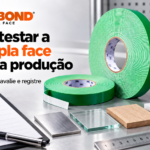 Plano de testes com fita dupla face UltraBond em diferentes superfícies